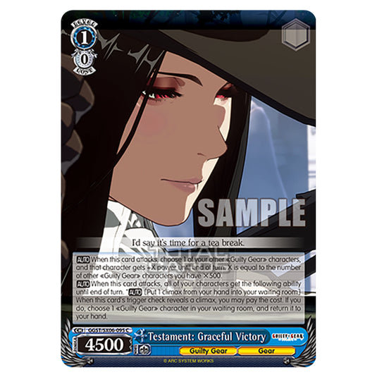 Weiss Schwarz - Guilty Gear Strive - Testament: Graceful Victory (C) GGST/SX06-095