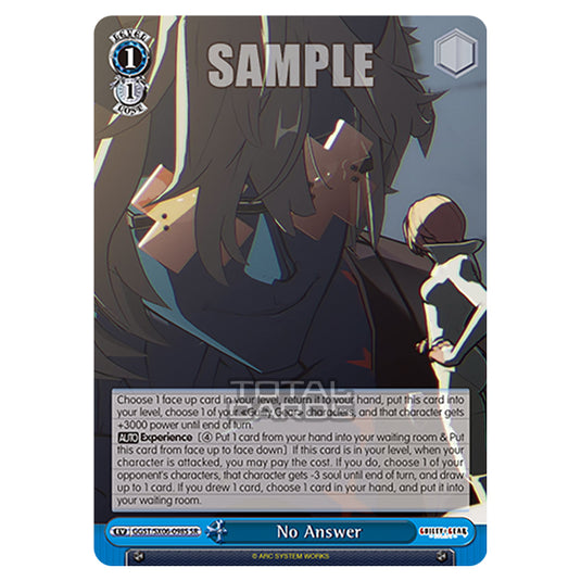 Weiss Schwarz - Guilty Gear Strive - No Answer (SR) GGST/SX06-098S