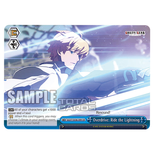 Weiss Schwarz - Guilty Gear Strive - Overdrive: Ride the Lightning (CR) GGST/SX06-099