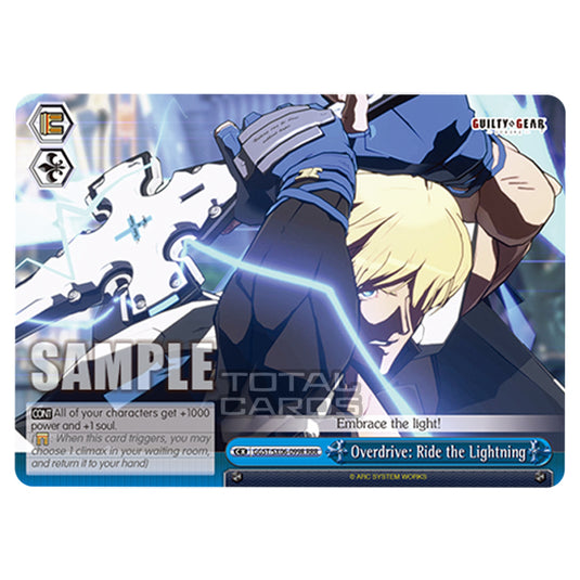 Weiss Schwarz - Guilty Gear Strive - Overdrive: Ride the Lightning (RRR) GGST/SX06-099R