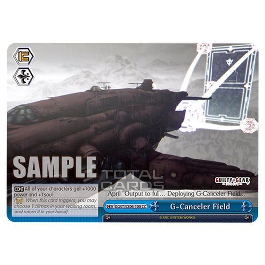 Weiss Schwarz - Guilty Gear Strive - G-Canceler Field (CC) GGST/SX06-100