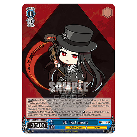 Weiss Schwarz - Guilty Gear Strive - SD Testament (PR) GGST/SX06-110S