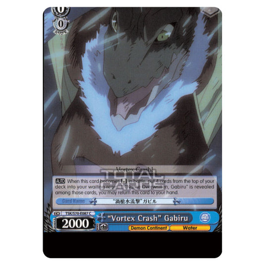 Weiss Schwarz - That Time I Got Reincarnated as a Slime - "Vortex Crash" Gabiru (Common) TSK/S70-E087