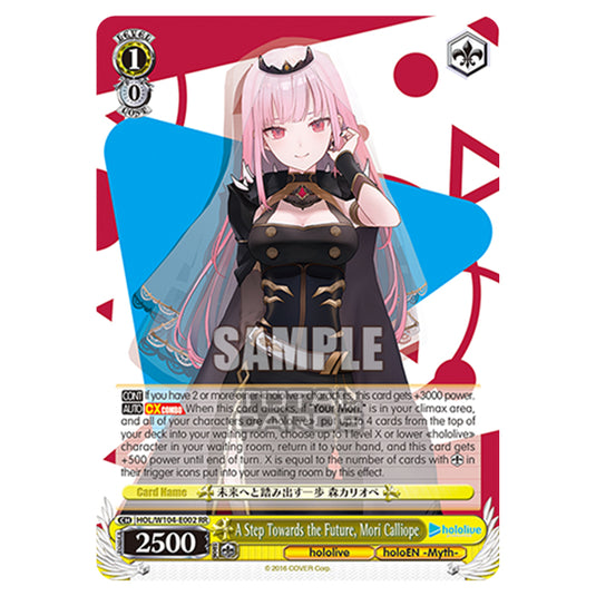 Weiss Schwarz - Hololive Production Vol. 2 - A Step Towards the Future, Mori Calliope (RR) HOL/W104-E002