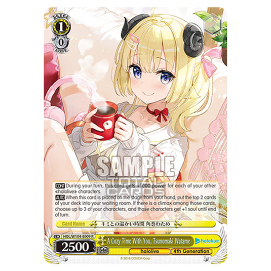 Weiss Schwarz - Hololive Production Vol. 2 - A Cozy Time With You, Tsunomaki Watame (R) HOL/W104-E009