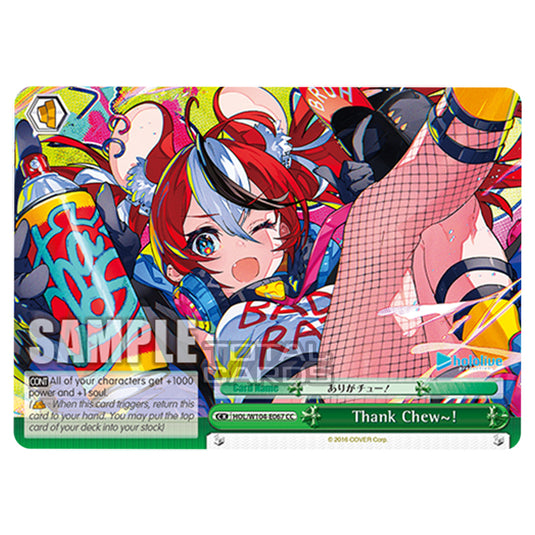 Weiss Schwarz - Hololive Production Vol. 2 - Thank Chew~! (CC) HOL/W104-E067