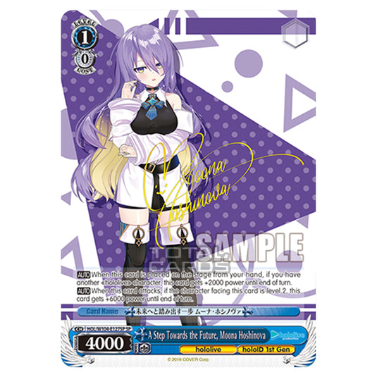 Weiss Schwarz - Hololive Production Vol. 2 - A Step Towards the Future, Moona Hoshinova (SP) HOL/W104-E127SP
