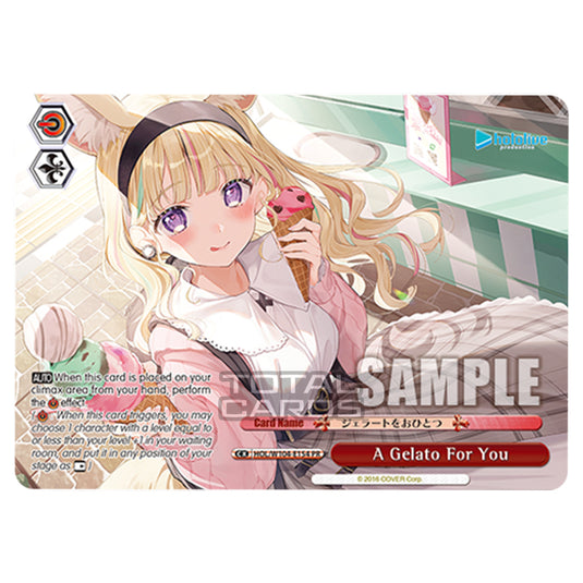 Weiss Schwarz - Hololive Production Vol. 2 - A Gelato For You (PR) HOL/W104-E154