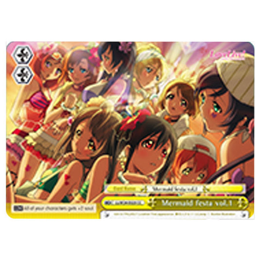 Weiss Schwarz - Love Live! - Mermaid festa vol.1 (Climax Common) LL/W24-E025