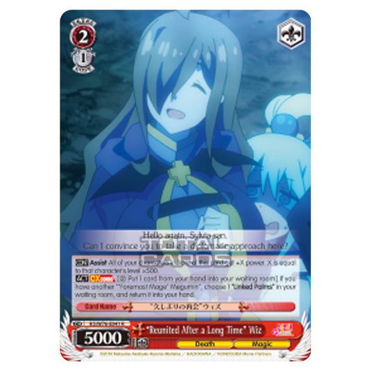 Weiss Schwarz - KONOSUBA - God’s blessing on this wonderful world! Legend of Crimson - "Reunited After a Long Time" Wiz (Rare) KS/W76-E041