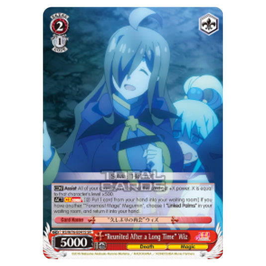 Weiss Schwarz - KONOSUBA - God’s blessing on this wonderful world! Legend of Crimson - "Reunited After a Long Time" Wiz (Super Rare) KS/W76-E041S