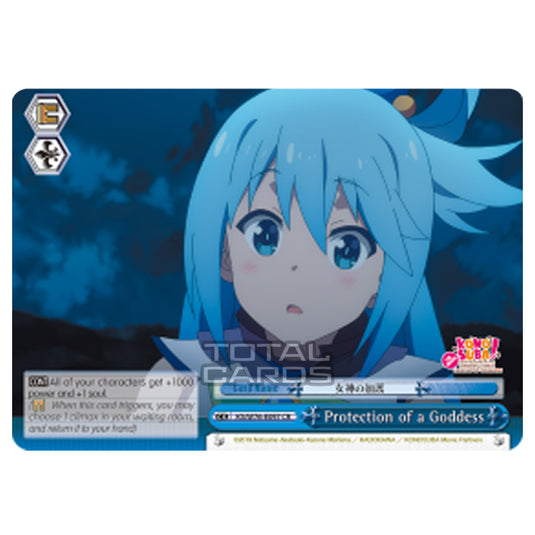 Weiss Schwarz - KONOSUBA - God’s blessing on this wonderful world! Legend of Crimson - Protection of a Goddess (Climax Rare) KS/W76-E097