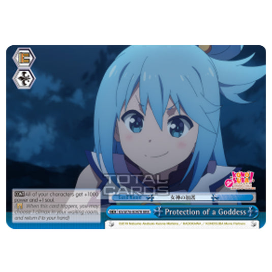 Weiss Schwarz - KONOSUBA - God’s blessing on this wonderful world! Legend of Crimson - Protection of a Goddess (Triple Rare) KS/W76-E097R