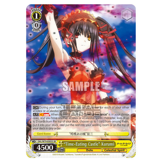 Weiss Schwarz - Date A Live - "Time-Eating Castle" Kurumi (SR) DAL/W79-E005S