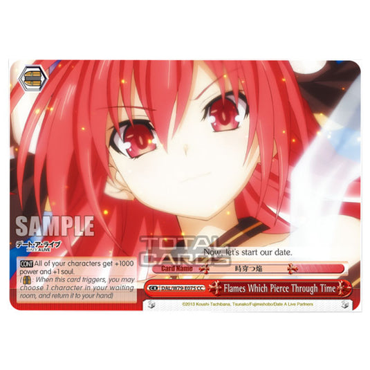 Weiss Schwarz - Date A Live - Flames Which Pierce Through Time (CC) DAL/W79-E075