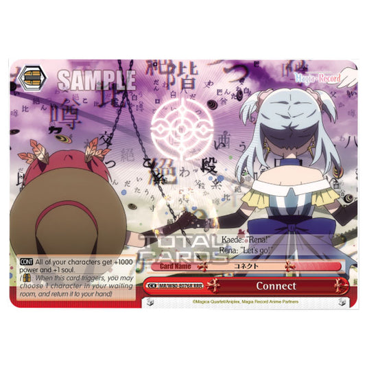 Weiss Schwarz - Magia Record: Puella Magi Madoka Magica Side Story - Connect (RRR) MR/W80-E076R
