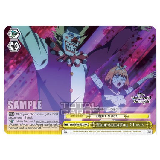 Weiss Schwarz - The Quintessential Quintuplets - Impersonating Ghosts (CC) 5HY/W83-E027