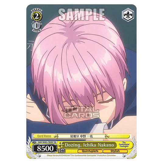 Weiss Schwarz - The Quintessential Quintuplets - Quintessential Box - Dozing, Ichika Nakano (TD) 5HY/W83-TE09