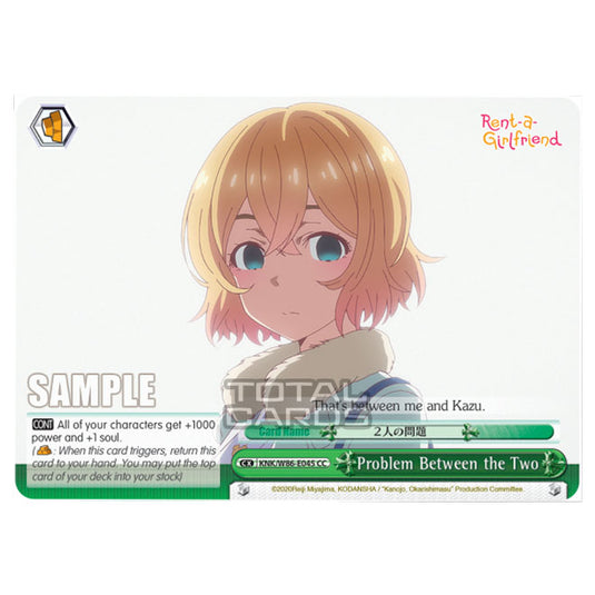 Weiss Schwarz - Rent-A-Girlfriend - Problem Between the Two (CC) KNK/W86-E045