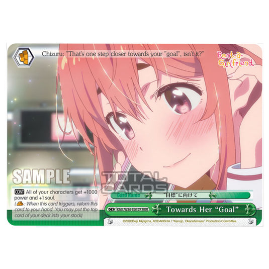 Weiss Schwarz - Rent-A-Girlfriend - Towards Her "Goal" (RRR) KNK/W86-E047R