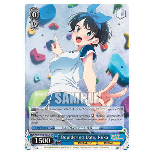 Weiss Schwarz - Rent-A-Girlfriend - Bouldering Date, Ruka (SR) KNK/W86-E077S