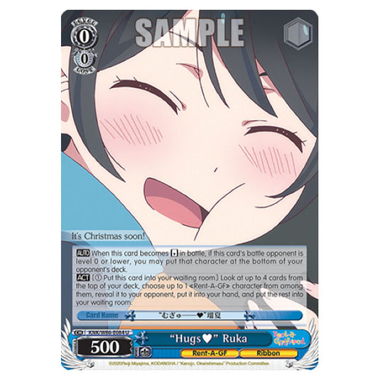 Weiss Schwarz - Rent-A-Girlfriend - "Hugs♥" Ruka (U) KNK/W86-E084