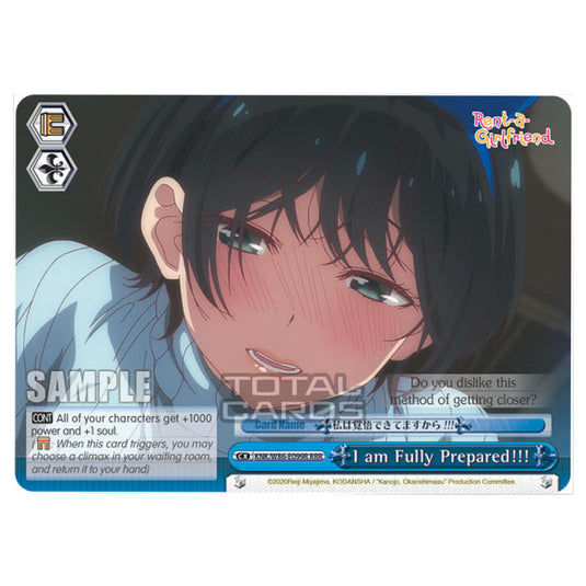 Weiss Schwarz - Rent-A-Girlfriend - I am Fully Prepared!!! (RRR) KNK/W86-E099R