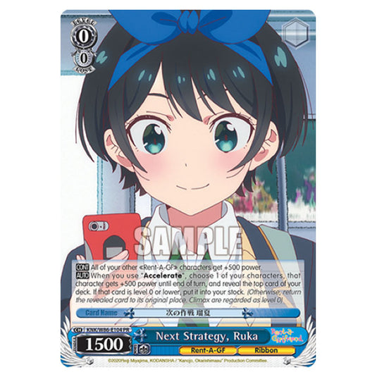Weiss Schwarz - Rent-A-Girlfriend - Next Strategy, Ruka (PR) KNK/W86-E104