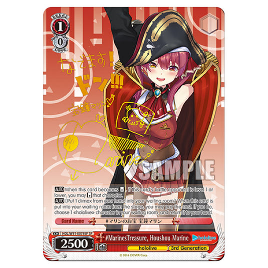 Weiss Schwarz - Hololive Production - MarinesTreasure, Houshou Marine (SR) HOL/W91-E079SP