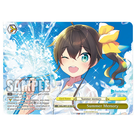 Weiss Schwarz - Hololive Production - Summer Memory (PR) HOL/W91-E146