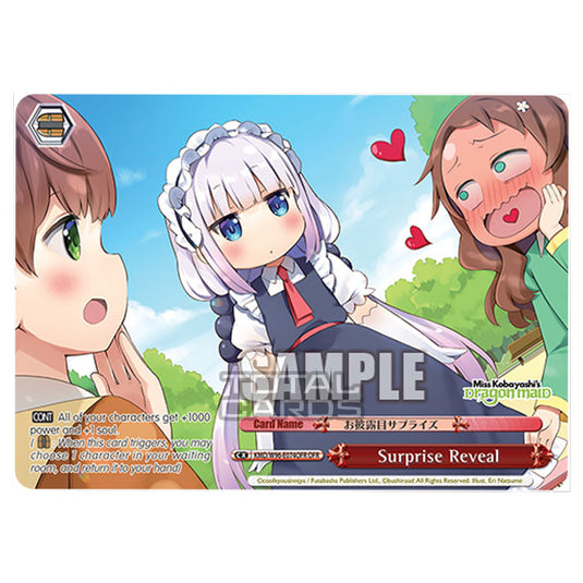 Weiss Schwarz - Miss Kobayashi's Dragon Maid - Surprise Reveal (OFR) KMD/W96-E074OFR