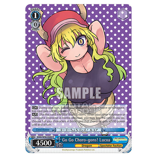 Weiss Schwarz - Miss Kobayashi's Dragon Maid - Go Go Choro-gons! Lucoa (R) KMD/W96-E080