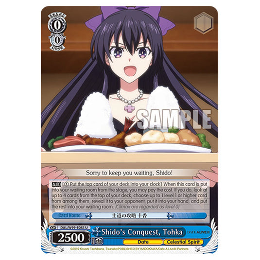 Weiss Schwarz - Date A Live Vol.2 - Shido's Conquest, Tohka (U) DAL/W99-E083