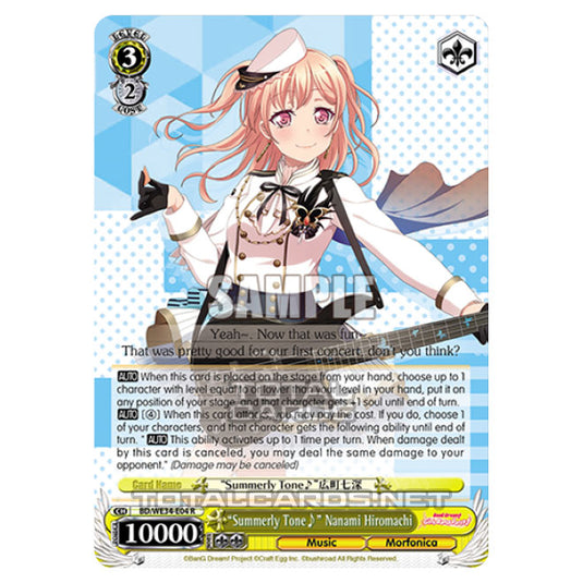 Weiss Schwarz - Morfonica × RAISE A SUILEN - "Summerly Tone♪" Nanami Hiromachi (R) BD/WE34-E04