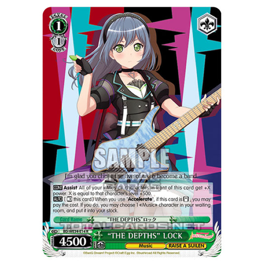 Weiss Schwarz - Morfonica × RAISE A SUILEN - "THE DEPTHS" LOCK (R) BD/WE34-E14