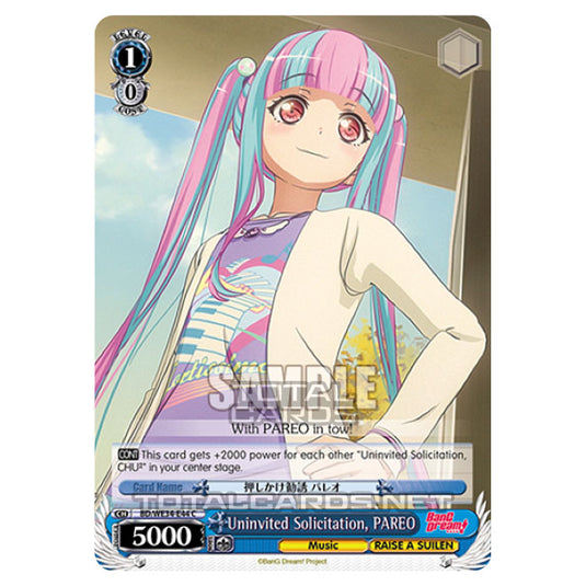 Weiss Schwarz - Morfonica × RAISE A SUILEN - Uninvited Solicitation, PAREO (C) BD/WE34-E44