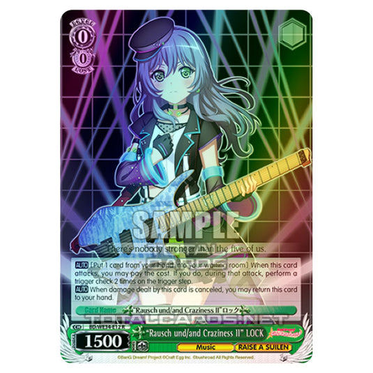 Weiss Schwarz - Morfonica × RAISE A SUILEN - "Rausch und/and Craziness Ⅱ" LOCK (R) BD/WE34-E12 (Foil)