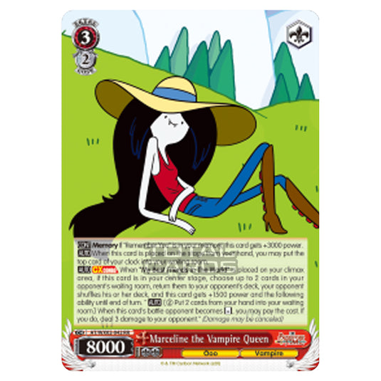 Weiss Schwarz - Adventure Time - Marceline the Vampire Queen (Double Rare) AT/WX02-042