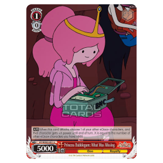 Weiss Schwarz - Adventure Time - Princess Bubblegum: What Was Missing (Uncommon) AT/WX02-051