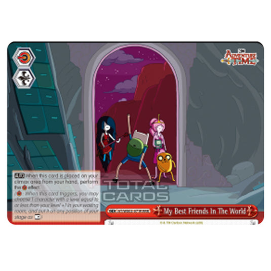 Weiss Schwarz - Adventure Time - My Best Friends In The World (Triple Rare) AT/WX02-071R
