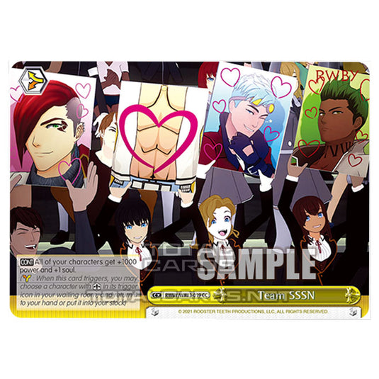 Weiss Schwarz - RWBY - Team SSSN (CC) RWBY/WX03-019