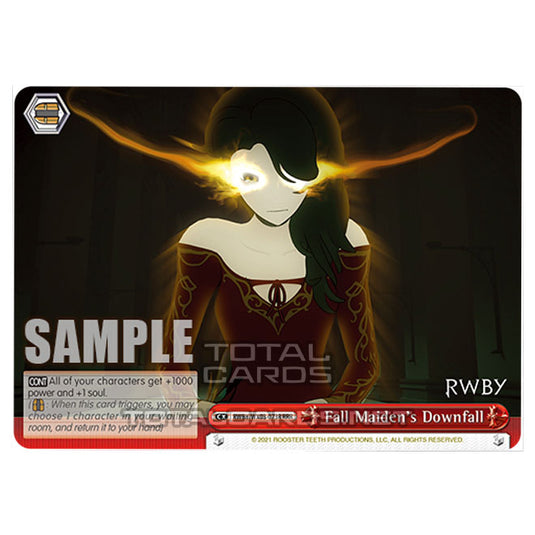 Weiss Schwarz - RWBY - Fall Maiden's Downfall (RRR) RWBY/WX03-073R