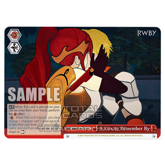 Weiss Schwarz - RWBY - A Kiss to Remember By (CC) RWBY/WX03-074