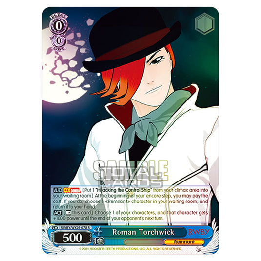 Weiss Schwarz - RWBY - Roman Torchwick (R) RWBY/WX03-078