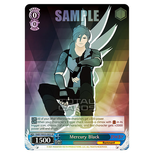 Weiss Schwarz - RWBY - Mercury Black (SR) RWBY/WX03-080S