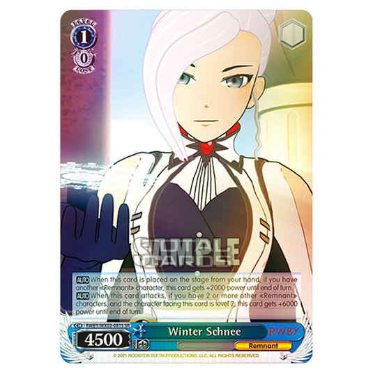 Weiss Schwarz - RWBY - Winter Schnee (SR) RWBY/WX03-081S