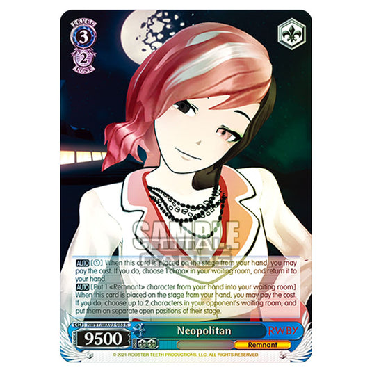 Weiss Schwarz - RWBY - Neopolitan (R) RWBY/WX03-083