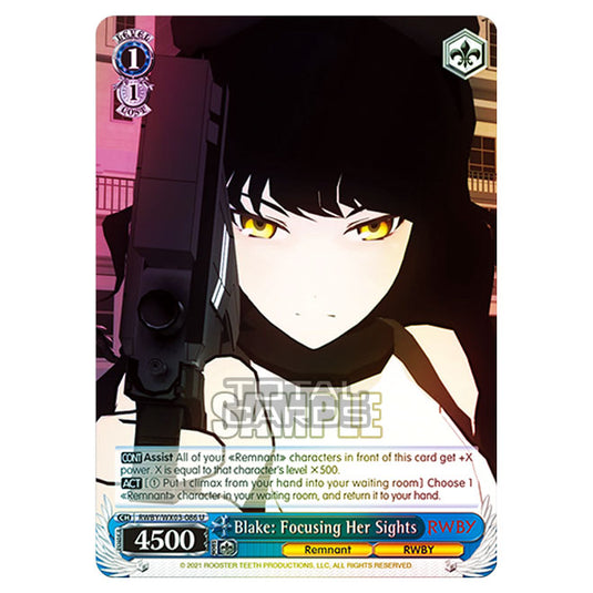Weiss Schwarz - RWBY - Blake: Focusing Her Sights (U) RWBY/WX03-086