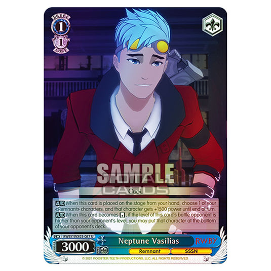 Weiss Schwarz - RWBY - Neptune Vasilias (U) RWBY/WX03-087