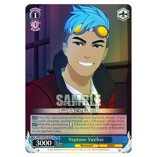 Weiss Schwarz - RWBY - Neptune Vasilias (SR) RWBY/WX03-087S